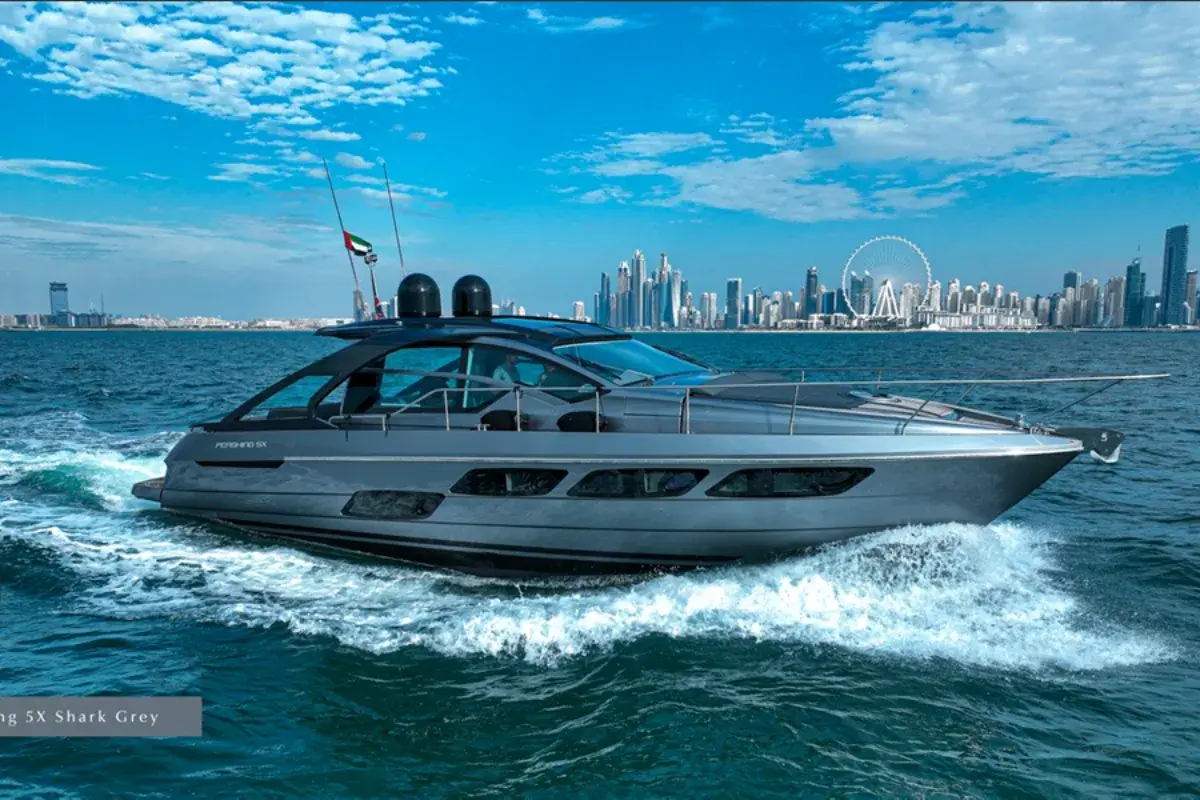 Pershing 5x Shark Yacht Grey — photo 4