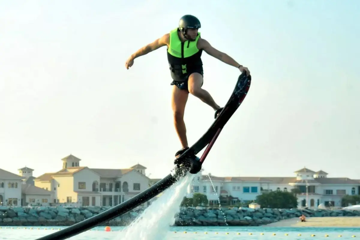 Water sports Dubai — flyboarding